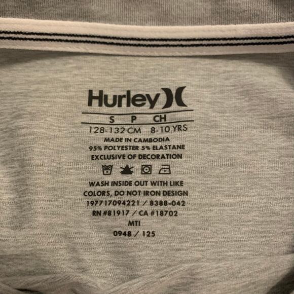 Lot of 5 Boys Shirts Size Small Under Armour Hurley Ocean/Coast Preppy School - Picture 9 of 16